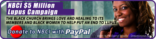 NBCI $5 Million Lupus Campaign - Donate to NBCI with PayPal