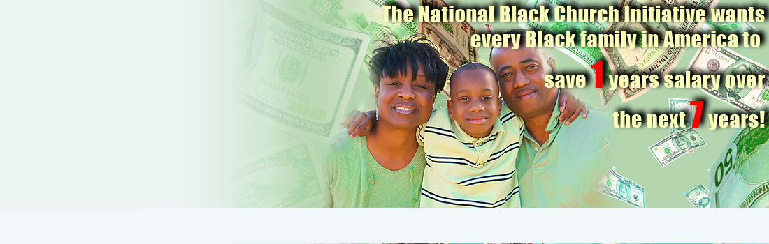 Image of money and family of three