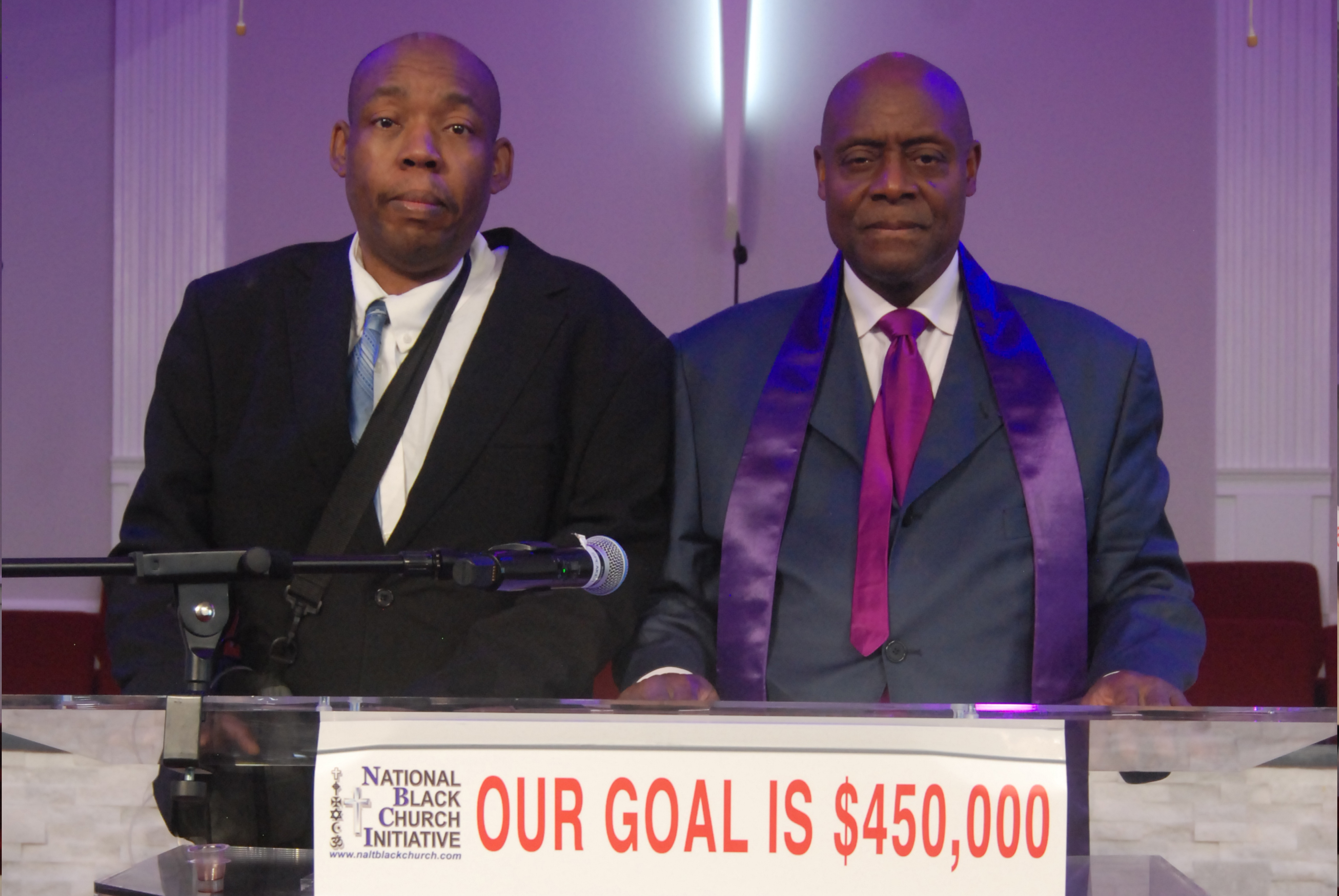 NBCI President, Rev. Evans and Rev Hart