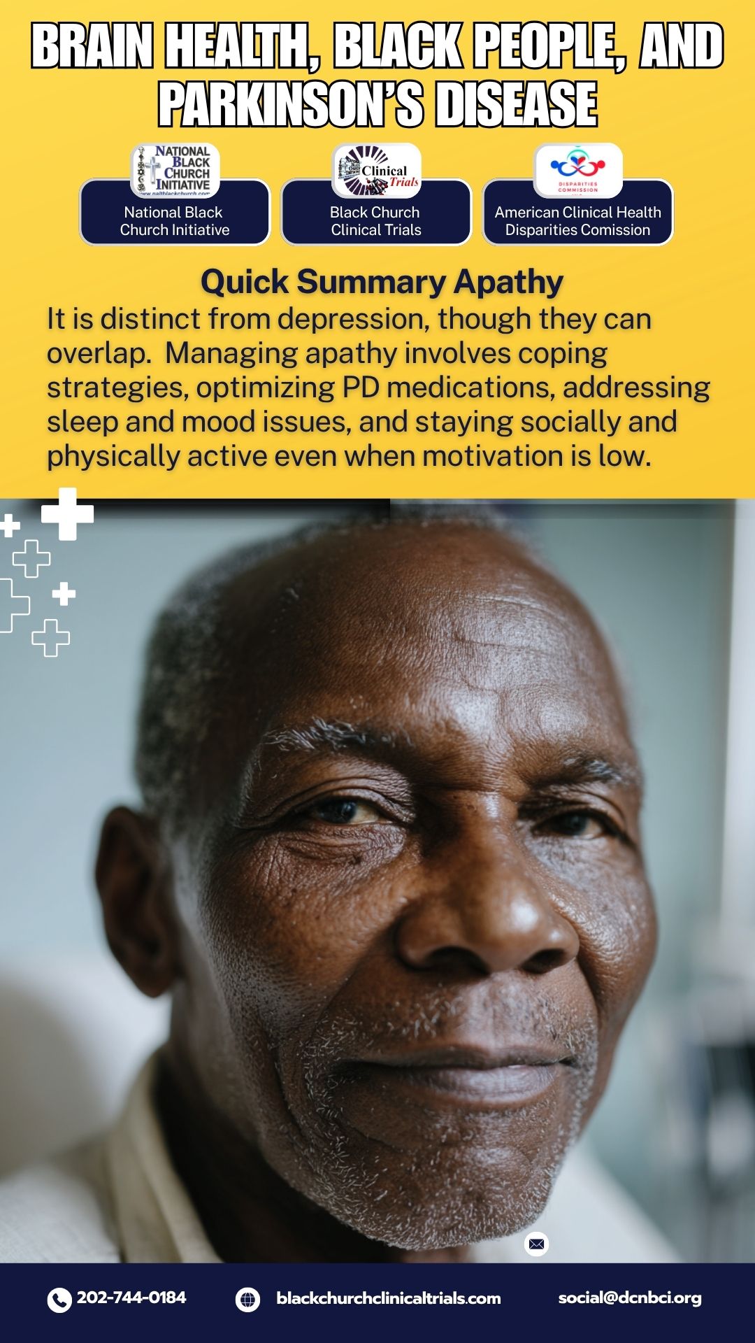 Apathy is distinct from depression though they can overlap