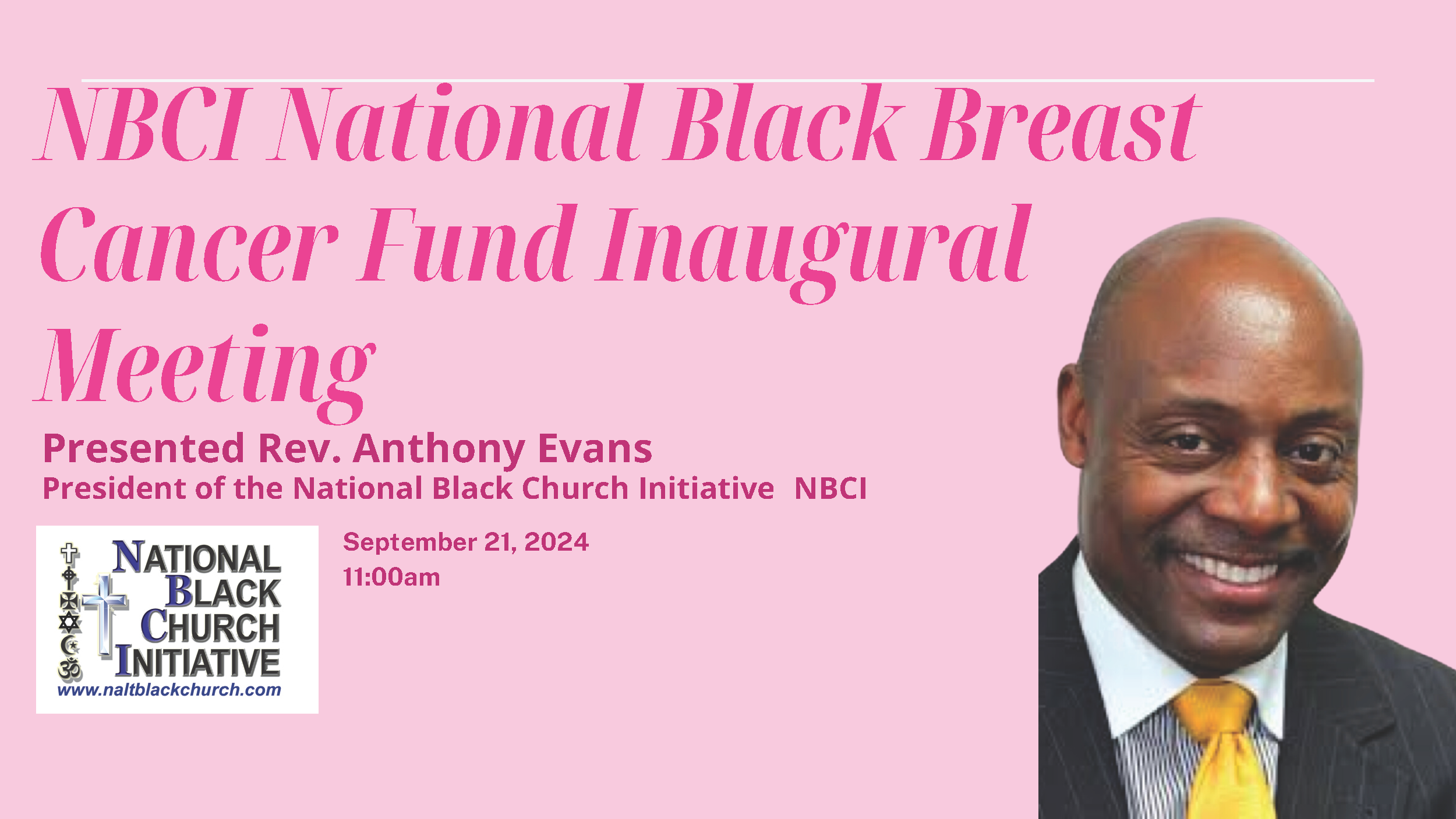 NBCI National Black Breast Cancer Fund Inaugural Meeting slide presentation