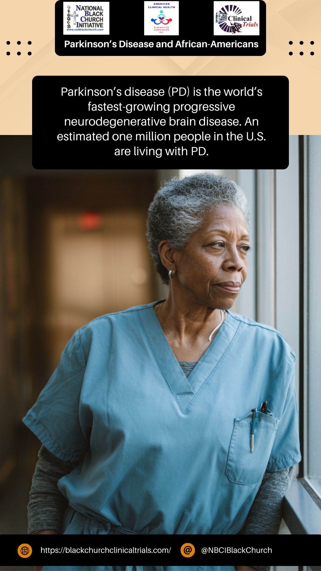 Parkinson's disease (PD) is the world's fastest growing progressive neurodegenerative brain disease. An estimated one million people in the U.S. are living with PD.