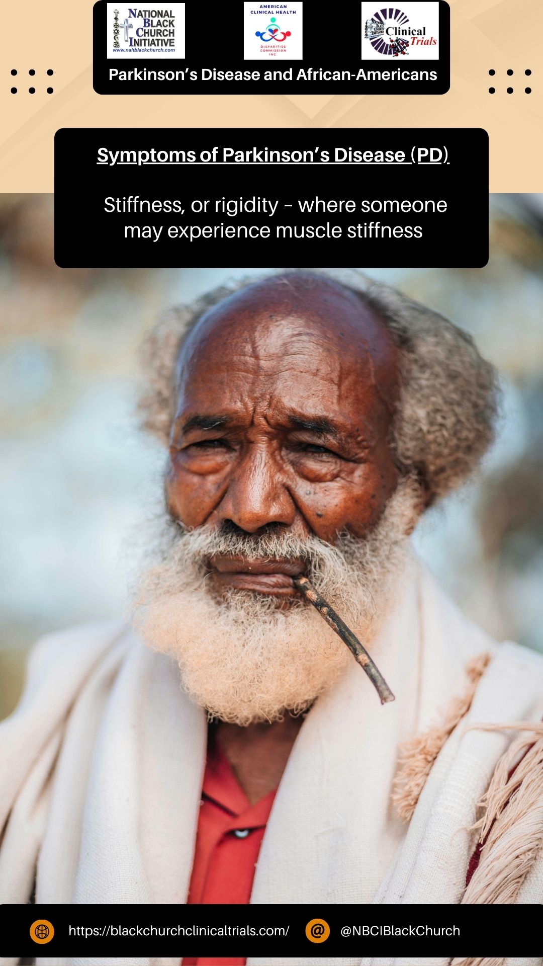 Symptoms of Parkinson's disease (PD) - Stiffness or rigidity - where someone may experience muscle stiffness