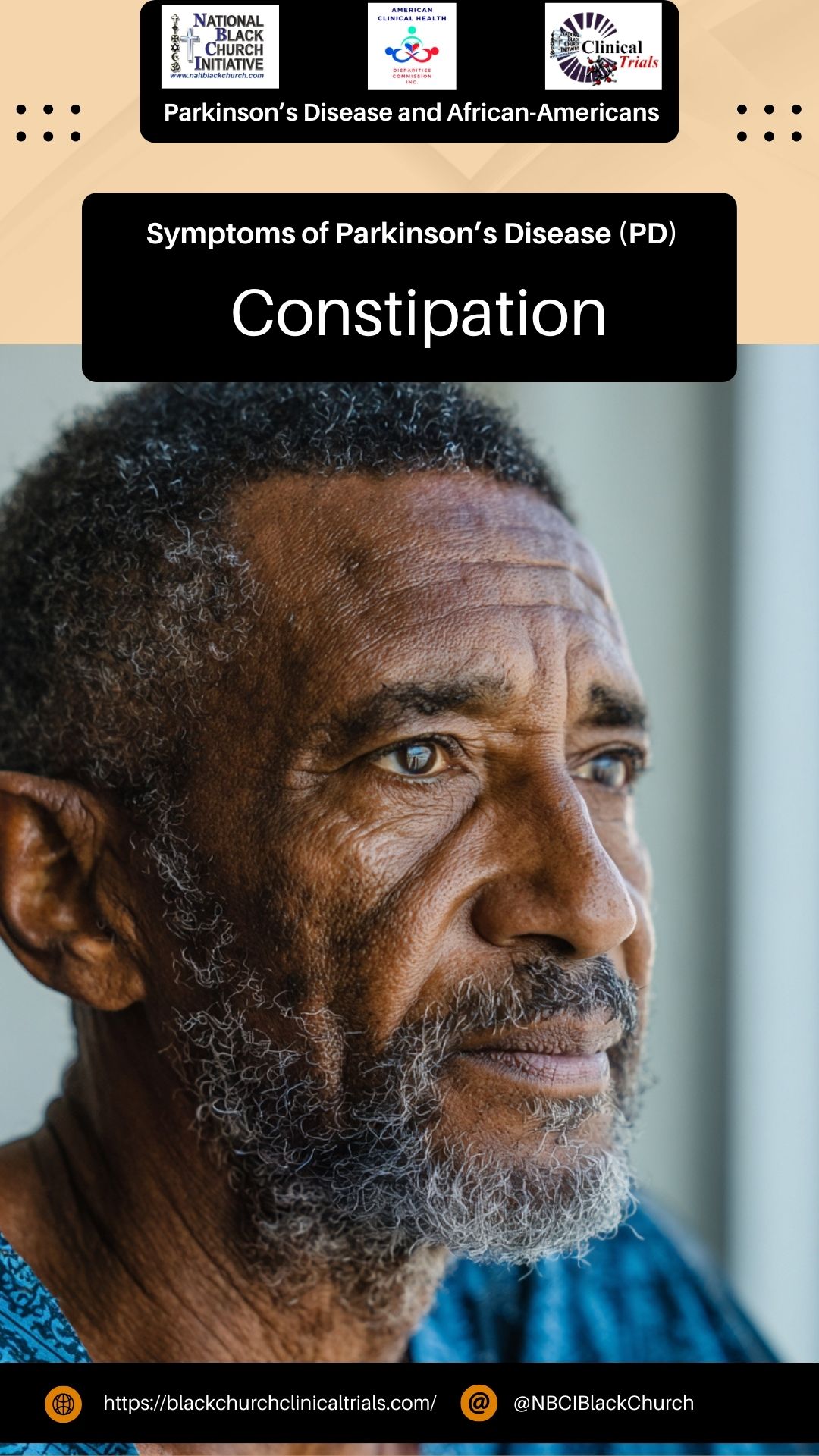 Symptoms of Parkinson's disease (PD) - Constipation