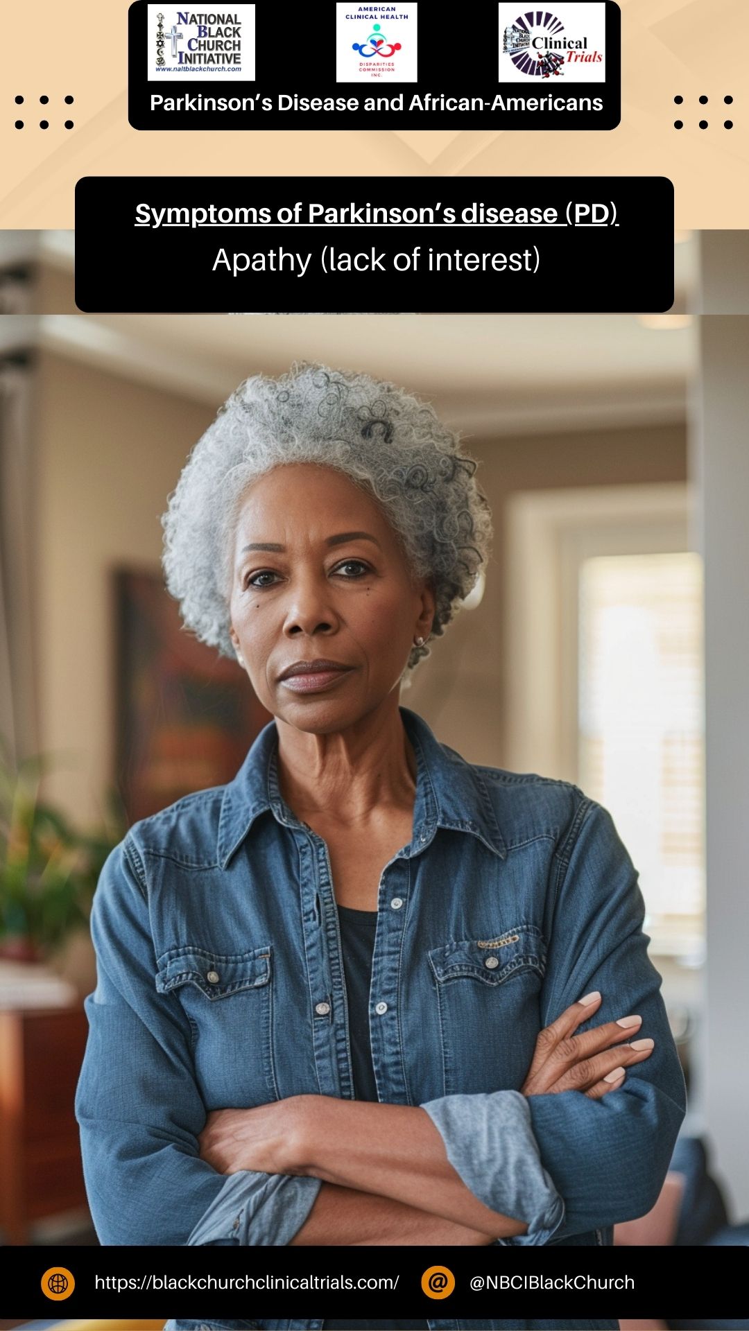 Symptoms of Parkinson's disease (PD) - Apathy (lack of interest)